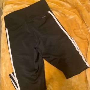 Capri length Adidas leggings